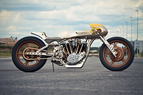  thunderbike không sơn - vô địch môtô độ 2012 