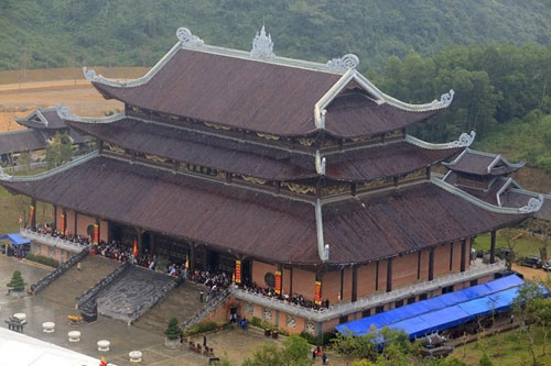 Toàn cảnh ngôi chùa lớn nhất đông nam á
