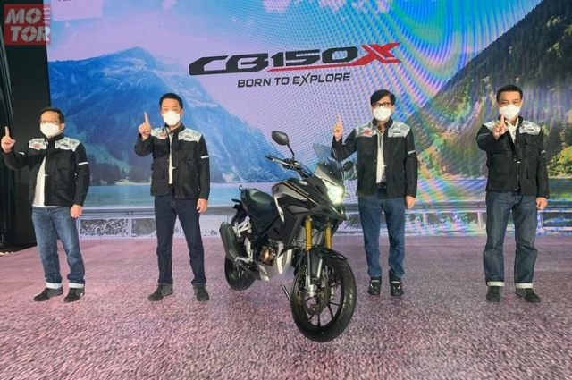 Trình làng honda cb150x - mẫu adv nhỏ nhưng có võ