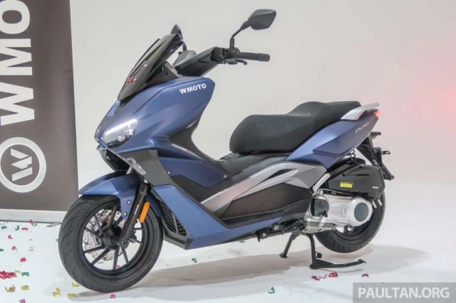 Trình làng wmoto es250i - mẫu tay ga cao cấp với giá bán siêu hấp dẫn