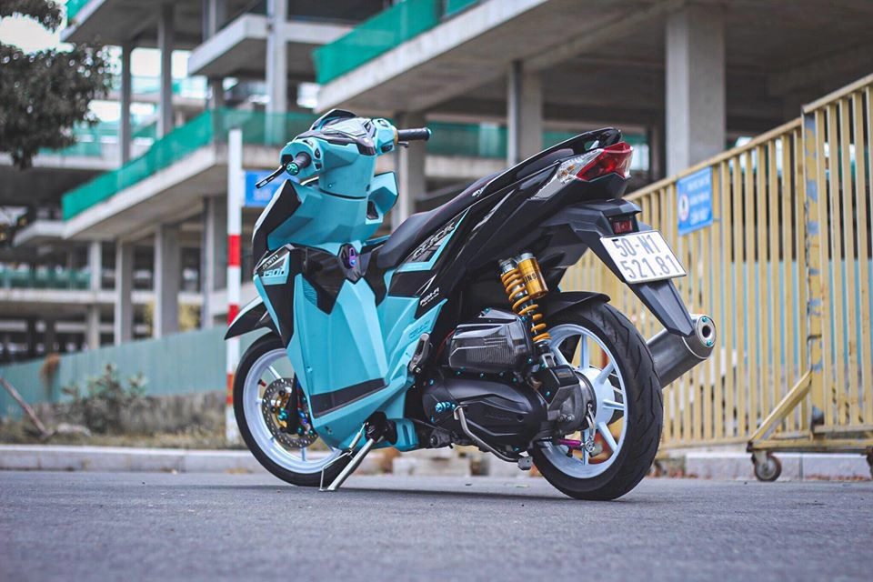 Vario 150 thế hệ cũ đổi mới cực đẹp trong tông màu chất