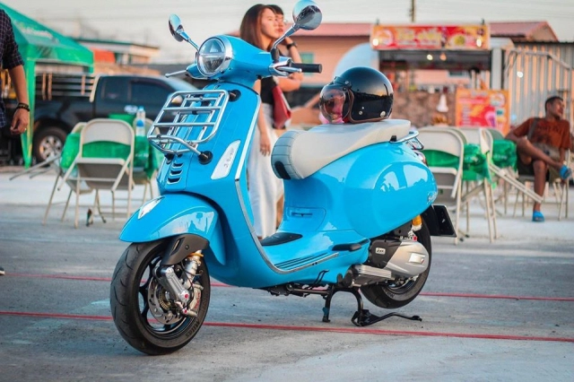 Vespa primavera độ cực đỉnh với diện mạo mới mẻ và chất lừ