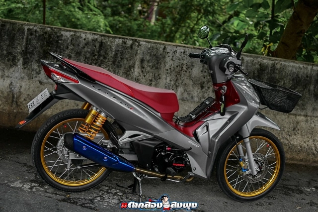 Wave 125 2019 bản độ mang đập chất chơi của biker thailand