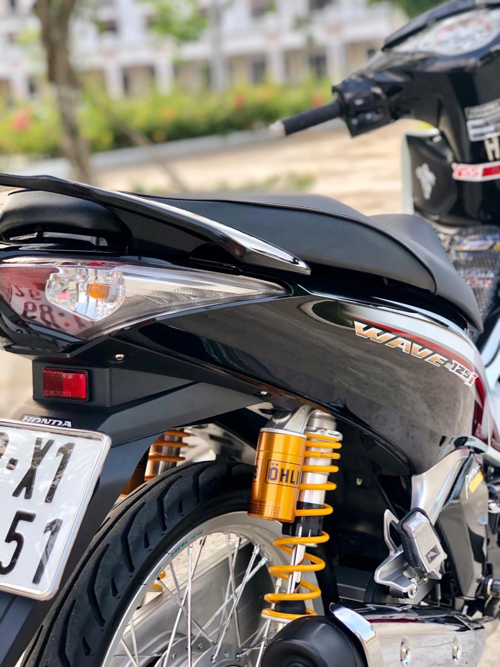 Wave 125 độ siêu sang chảnh với style độc đáo