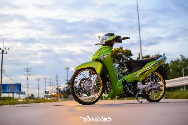 Wave 125i độ lạ lùng với kiểu dáng siêu lùn đầy chất chơi