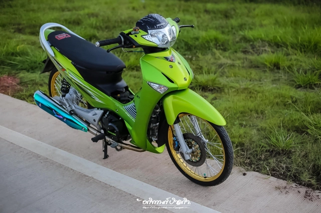 Wave 125i độ lạ lùng với kiểu dáng siêu lùn đầy chất chơi