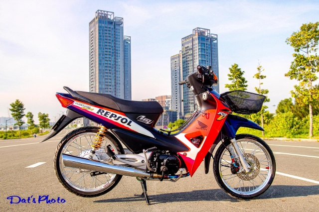 Wave repsol sang chảnh hơn nhờ option hàng hiệu