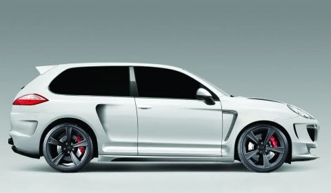  xế độ porsche cayenne turbo 2 cửa 