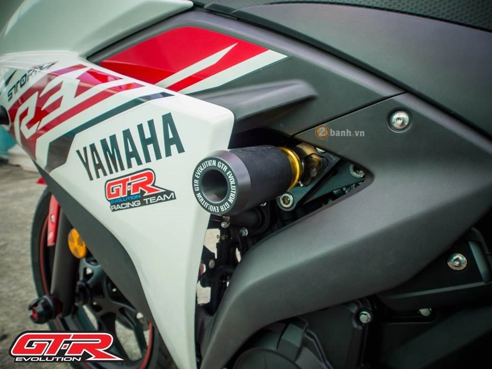 Yamaha r3 đầy phong cách với bản độ từ gtr evolution