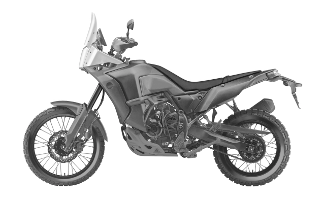 Yamaha tenere 700 raid lộ diện bảng thiết kế mới tập trung vào khả năng off-road tốt hơn