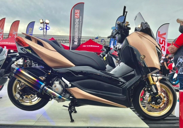 Yamaha xmax 300 độ phuộc upside down độc nhất vô nhị bởi kim rama3