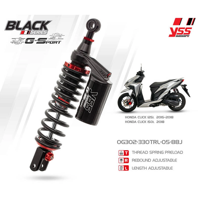 Yss g sport và rcb vseries cuộc chiến giảm xóc dành cho varioclick