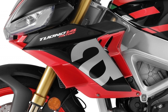 Aprilia tuono v4 2021 chính thức ra mắt với giá hơn 500 triệu đồng