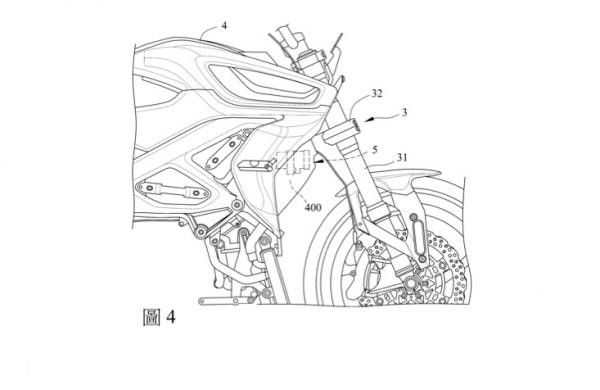 Bằng sáng chế mới tiết lộ các chi tiết có thể thay đổi của kymco revonex