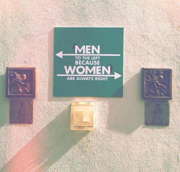 Bật cười với những tấm biển chỉ dẫn toilet ngộ nghĩnh nhất thế giới