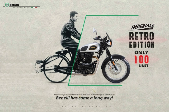 Benelli imperiale 400 retro edition ra mắt làm rung chuyển làng xe cổ điển