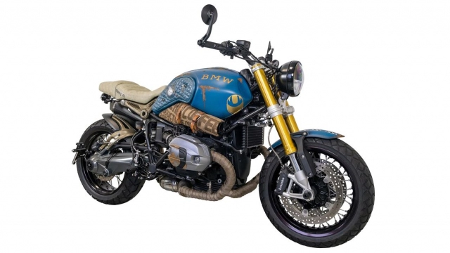 Bmw rninet độ phong cách cũ kỹ táo bạo của hornig