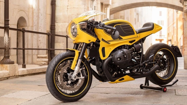 Bmw rninet độ theo phong cách xe đua retro