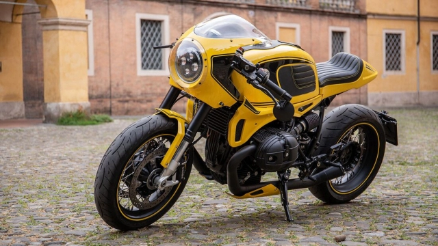 Bmw rninet độ theo phong cách xe đua retro