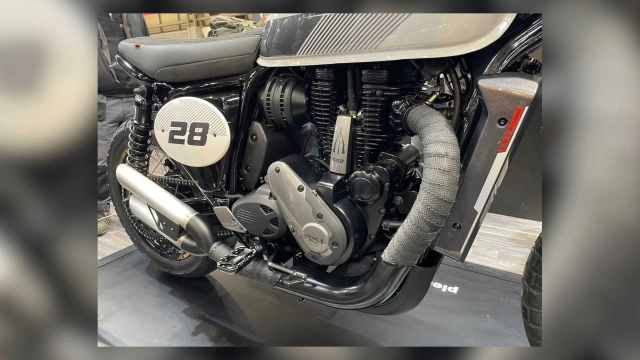 Bsa scrambler concept ra mắt tại motorcycle live show 2022