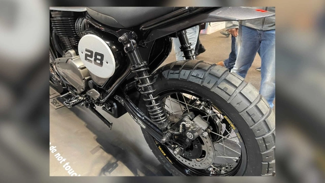 Bsa scrambler concept ra mắt tại motorcycle live show 2022