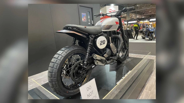 Bsa scrambler concept ra mắt tại motorcycle live show 2022