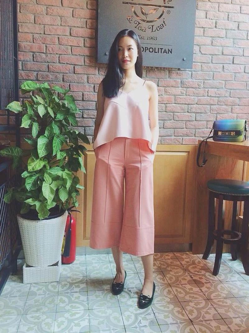 Cao như hồ ngọc hà hoa hậu thùy dung cũng không tránh khỏi xấu vì quần culottes