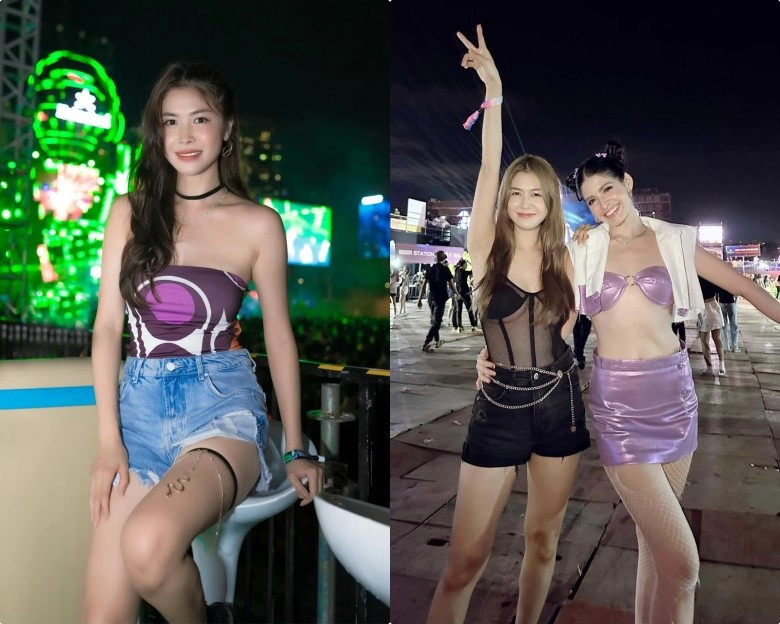 Cặp hotgirl hà thành chồng cưng như trứng càng đẻ càng mê diện khoe dáng chuẩn chuyên trị váy áo ngắn