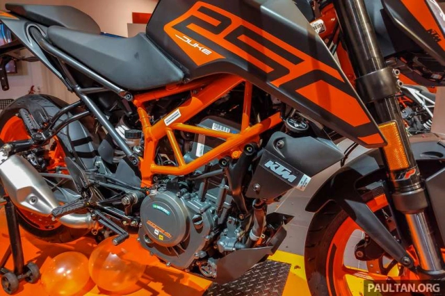 Chi tiết ktm duke 250 2022 màu mới có giá từ 116 triệu đồng