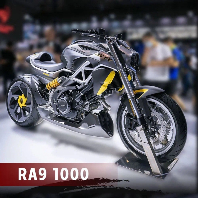 Cyclone ra9 concept motorcycle lộ diện với thiết kế ngầu không tưởng