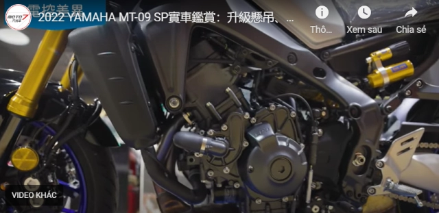 Đánh giá nhanh yamaha mt-09 sp 2022