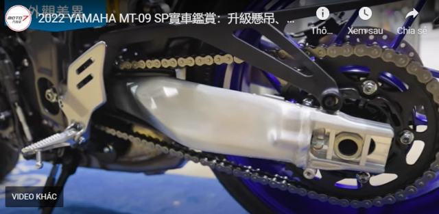 Đánh giá nhanh yamaha mt-09 sp 2022