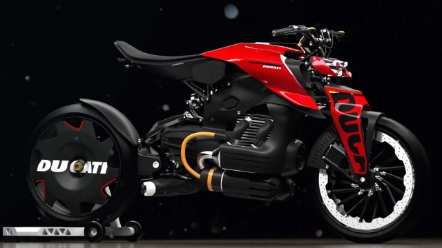 Ducati ghost - một mẫu xe điện ý tưởng của daniel kemnitz