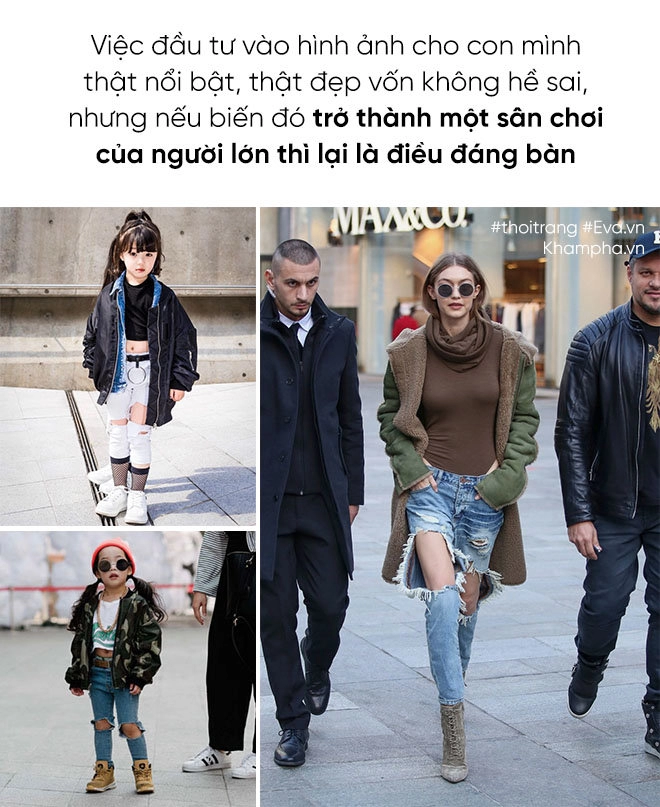 Fashionista nhí tại các tuần lễ thời trang nên hay không nên