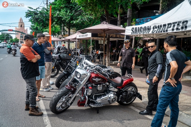 Harley-davidson hoà cùng không khí sôi động tại nha trang dịp cuối tuần