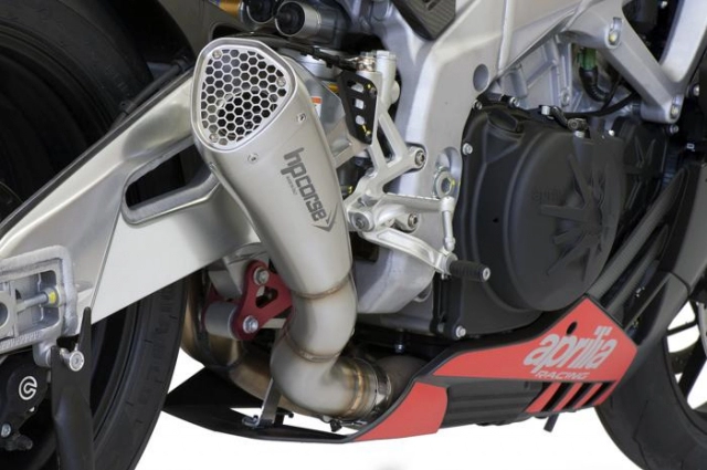 Hp corse đã tung ra hai ống xả mới dành cho aprilia rsv4