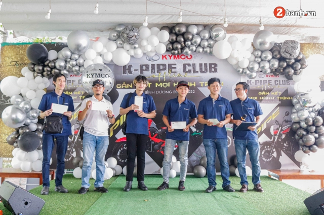 K - pipe club họp mặt chúc mừng kymco k-pipe 50 ra mắt màu mới