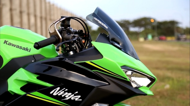 Kawasaki ninja 250 độ từ sport city thành sport bike cá tính