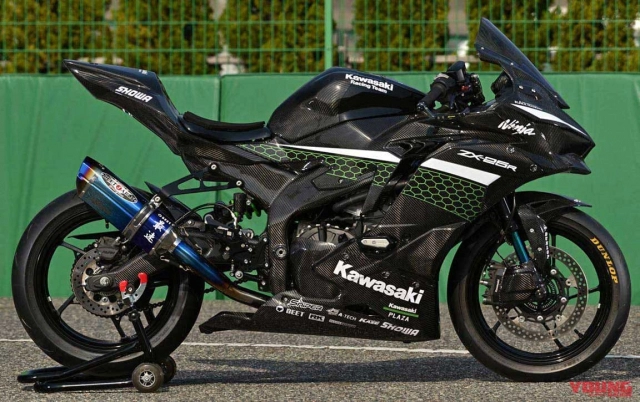 Kawasaki ninja zx-25r được giới thiệu gói độ chính hãng