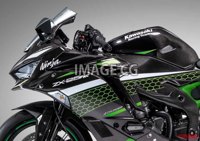 Kawasaki ninja zx-25r được giới thiệu gói độ chính hãng