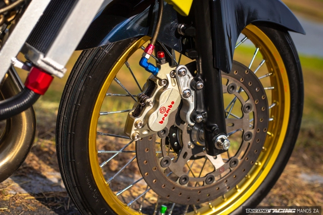 Kawasaki serpico 150 sở hữu diện mạo vàng kim đẹp đến phát mê