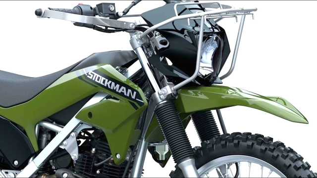 Kawasaki stockman 230 2023 sở hữu vẻ ngoài kì dị trình làng