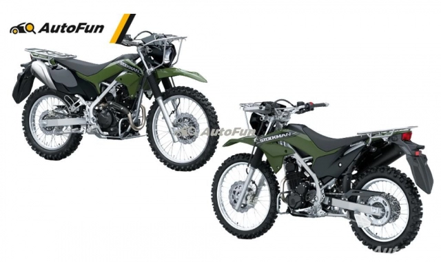 Kawasaki stockman 230 2023 sở hữu vẻ ngoài kì dị trình làng