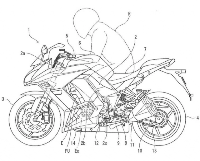 Kawasaki tiết lộ bằng sáng chế về hệ thống sang số điện tử