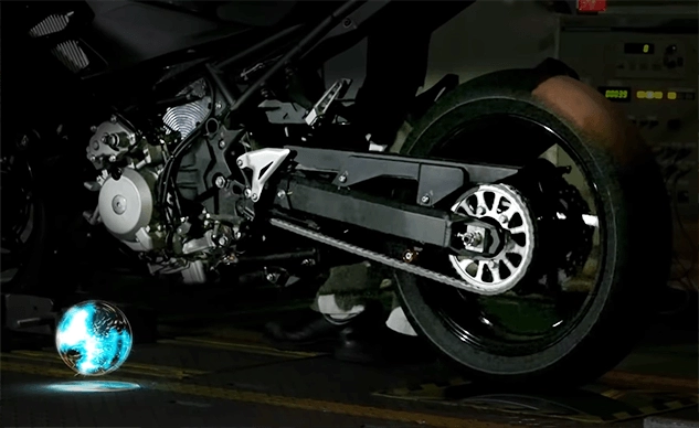Kawasaki tiết lộ teaser về công nghệ xe máy điện hybrid sắp tới