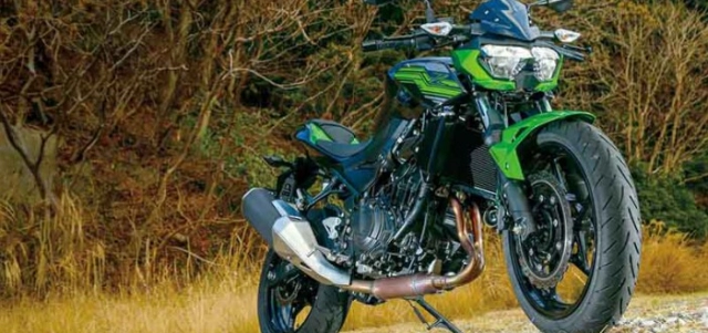 Kawasaki z400 2021 ra mắt 4 màu mới nổi bật với tông màu đen