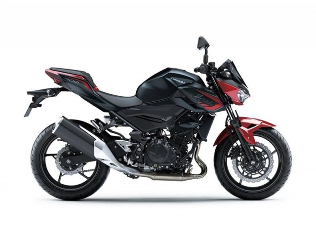 Kawasaki z400 2021 ra mắt 4 màu mới nổi bật với tông màu đen