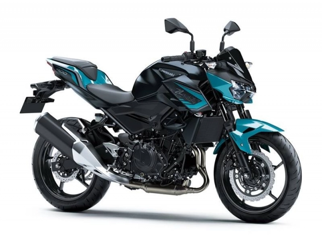 Kawasaki z400 2021 ra mắt 4 màu mới nổi bật với tông màu đen