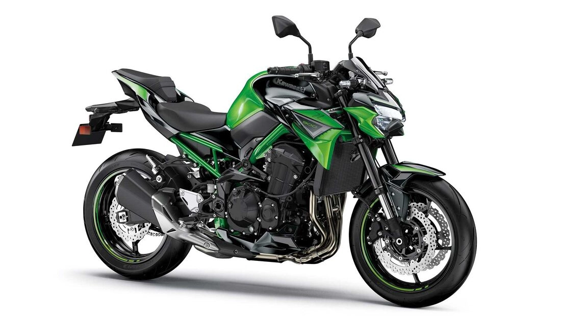 Kawasaki z900 2022 lộ diện phiên bản mới