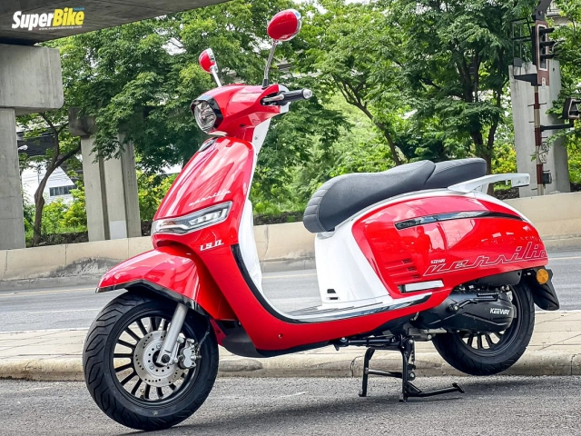 Keeway versilia 150 - diện mạo sang như vespa mà giá chỉ gấp đôi wave a